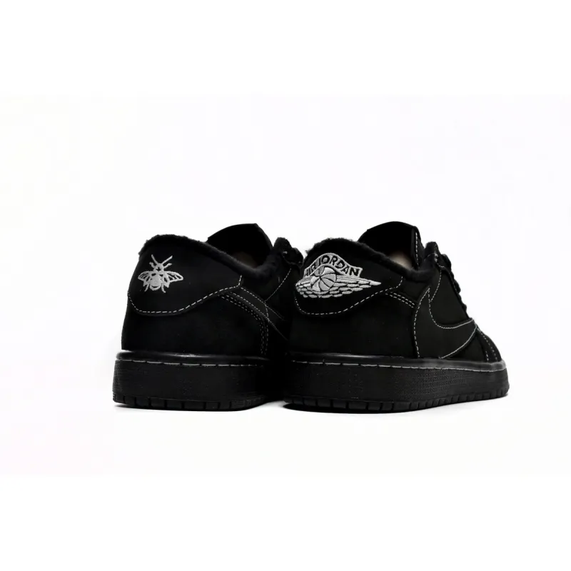 OG Jordan 1 Low Black Phantom Travis Scott,DM7866-001