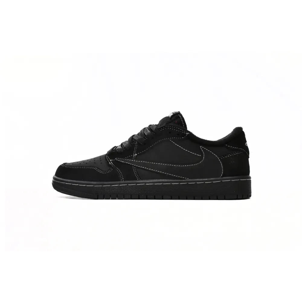 BMLIN Air Jordan 1 Low Black Phantom Travis Scott,DM7866-001