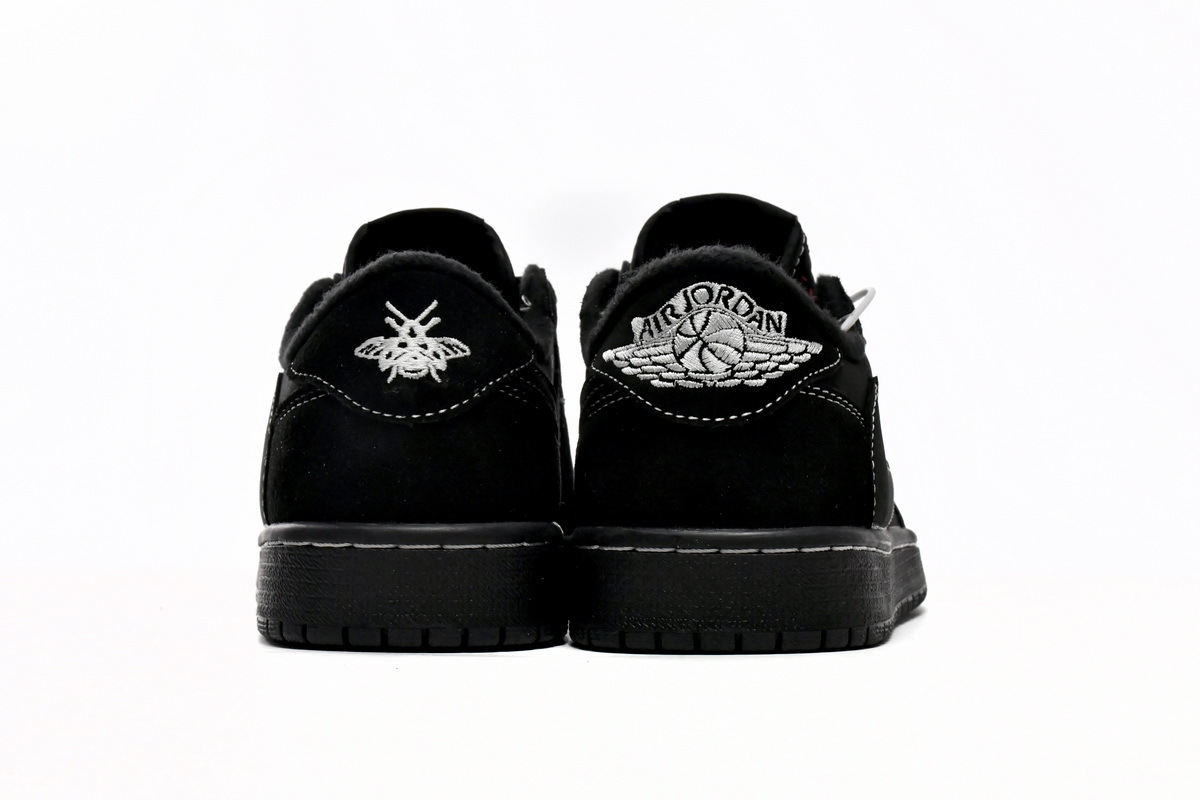 BMLIN Air Jordan 1 Low Black Phantom Travis Scott,DM7866-001