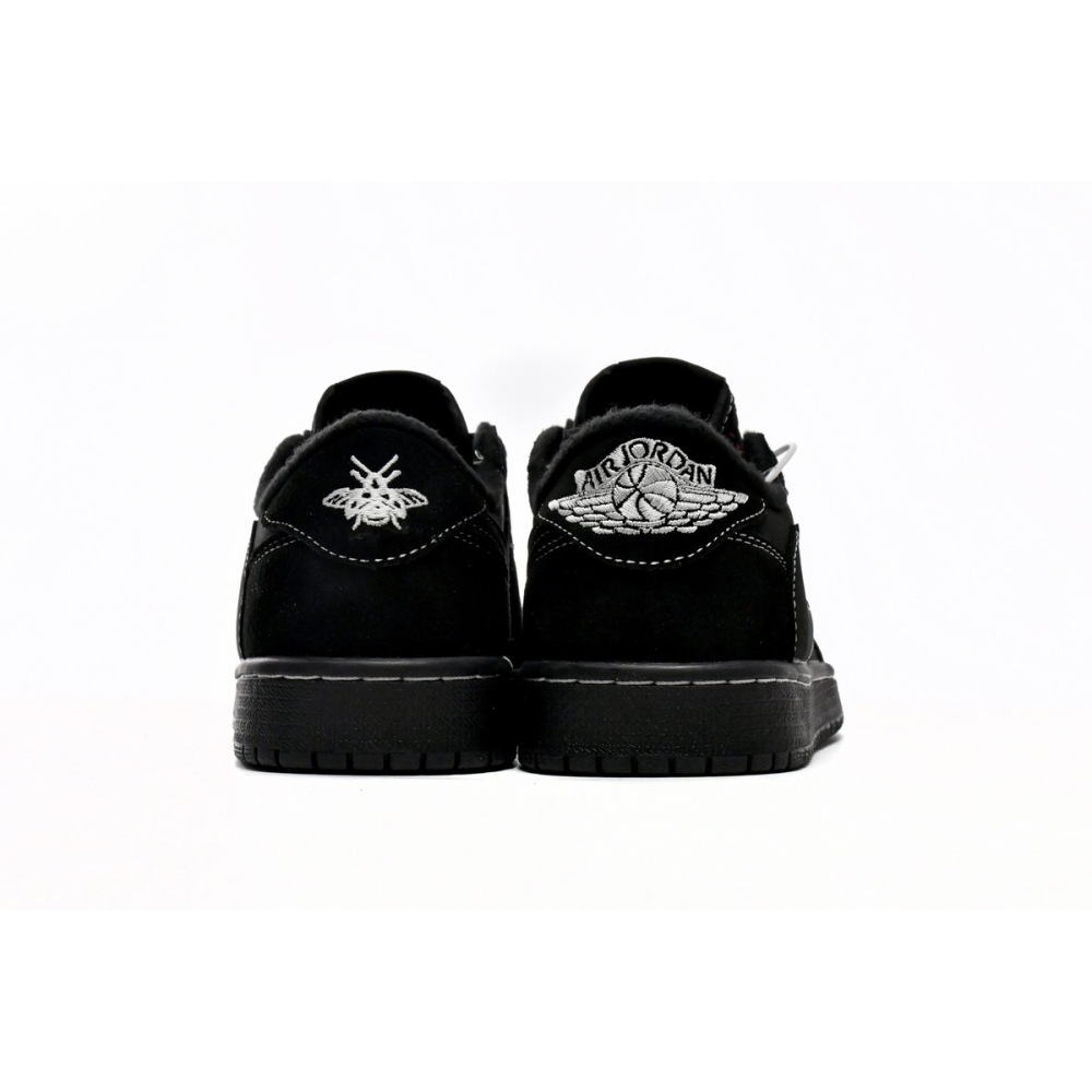 BMLIN Air Jordan 1 Low Black Phantom Travis Scott,DM7866-001