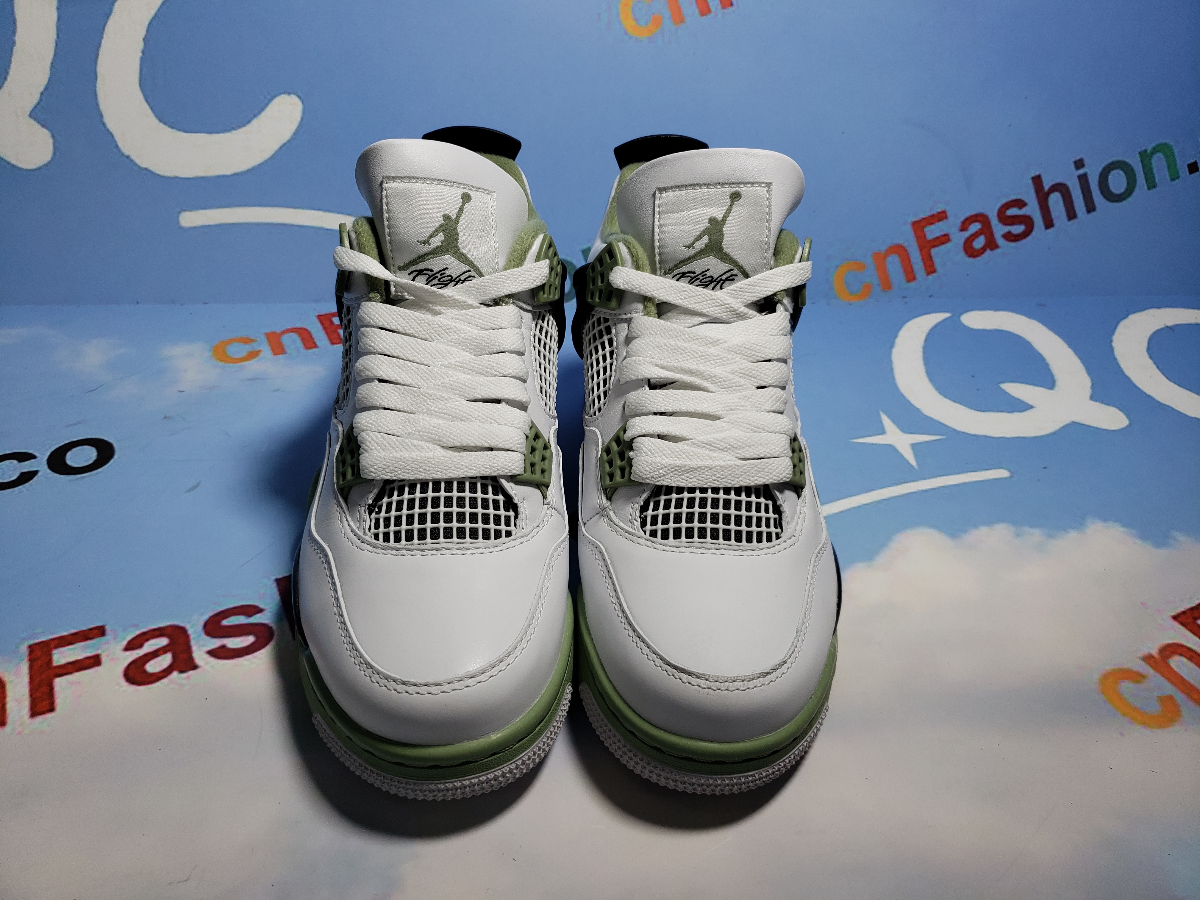PKGoden Jordan 4 Retro Seafoam (W) AQ9129-103