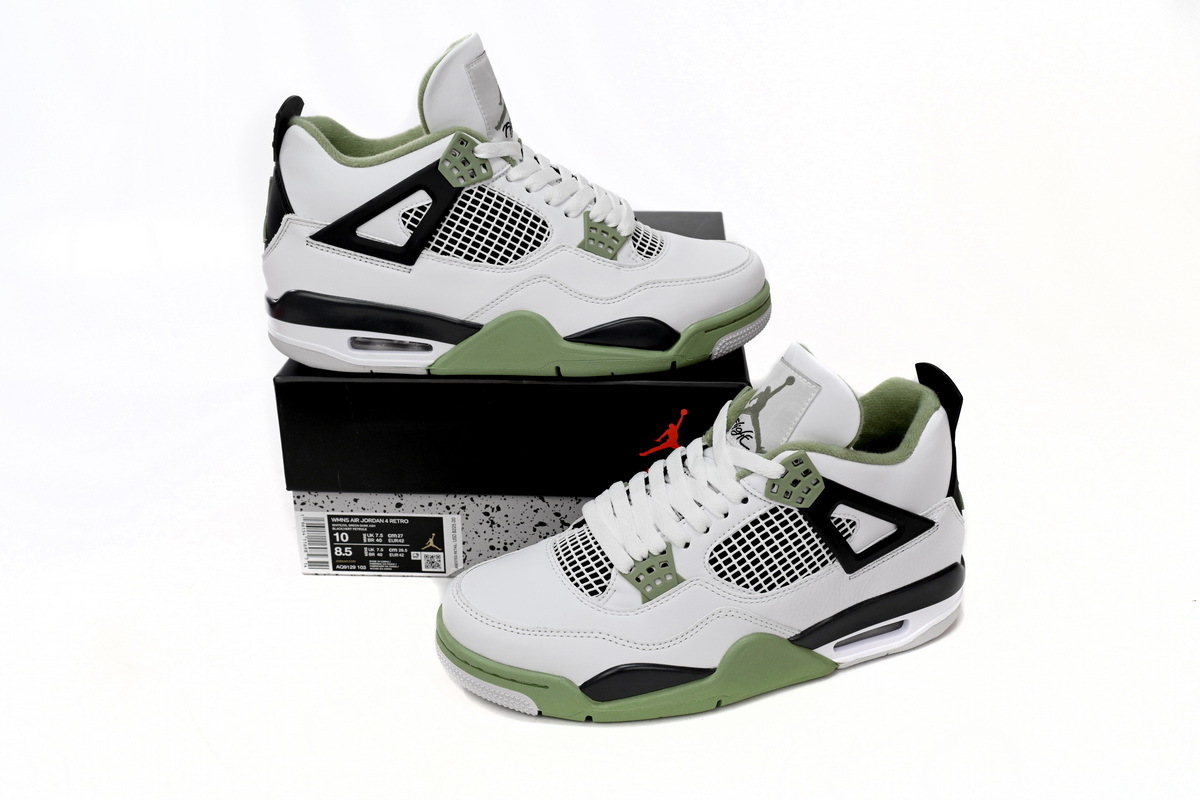PKGoden Jordan 4 Retro Seafoam (W) AQ9129-103