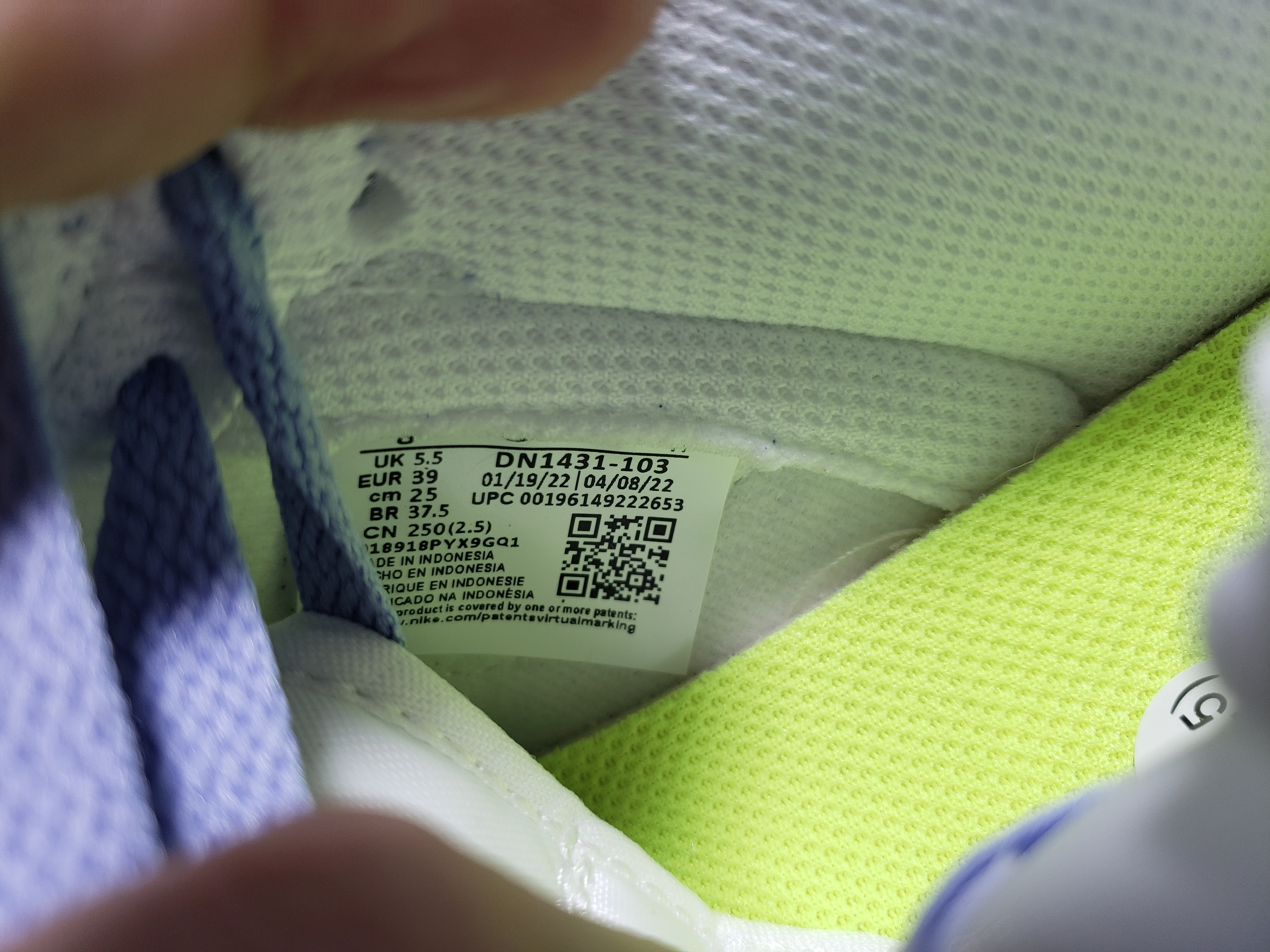 PKGoden Dunk Low Next Nature Lilac (W) DN1431-103