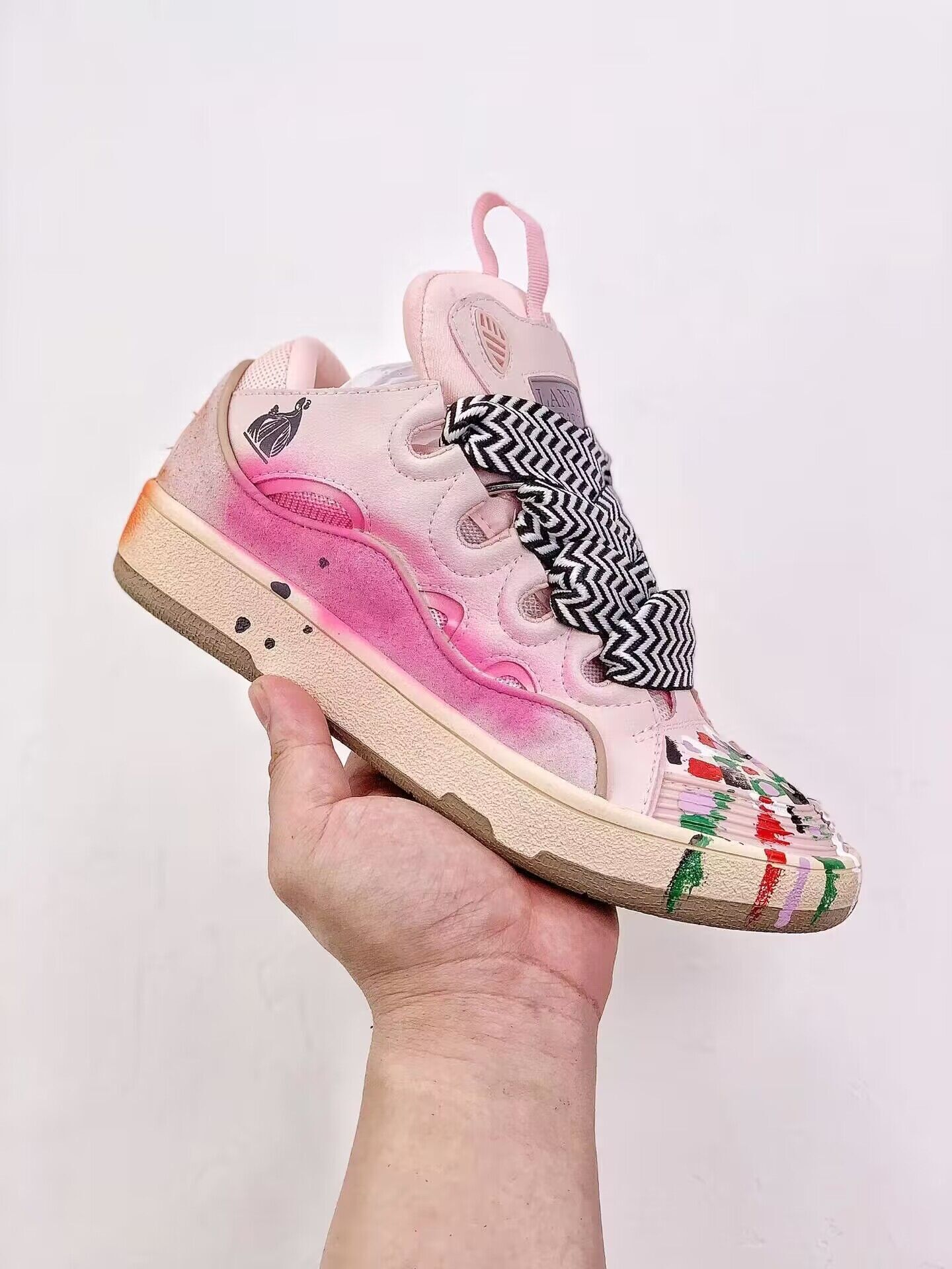 PKGoden Lanvin Leather Curb pink