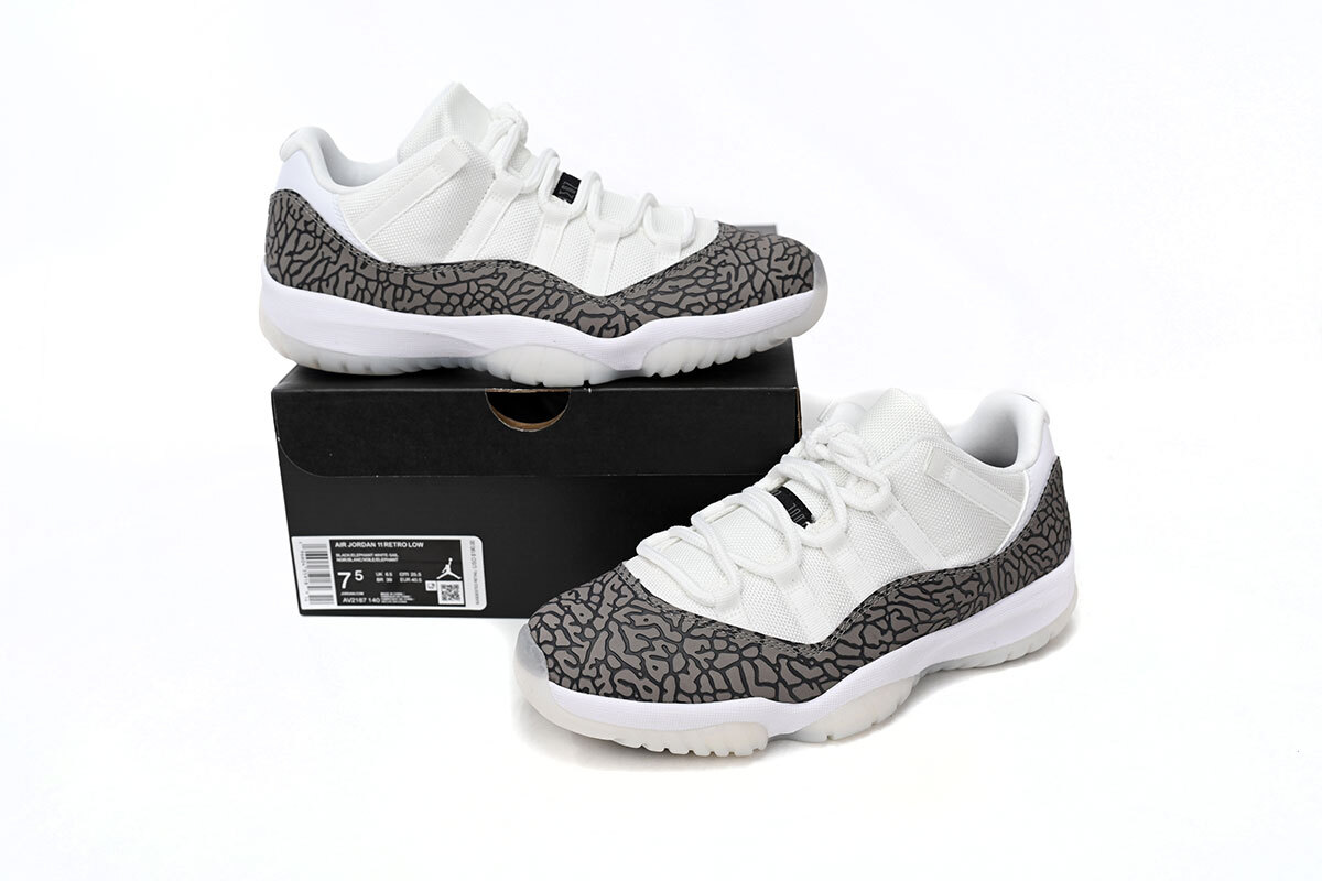 PKGoden Jordan 11 Retro Low Cement Grey  AV2187-140