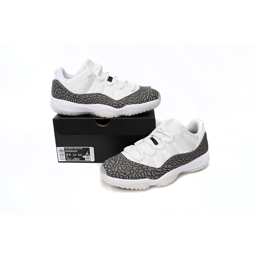 PKGoden Jordan 11 Retro Low Cement Grey  AV2187-140