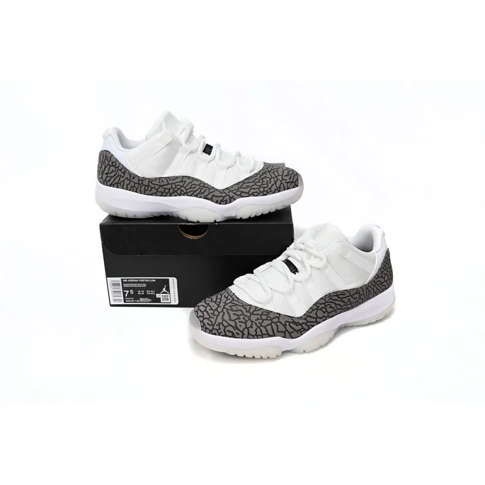 PKGoden Jordan 11 Retro Low Cement Grey  AV2187-140