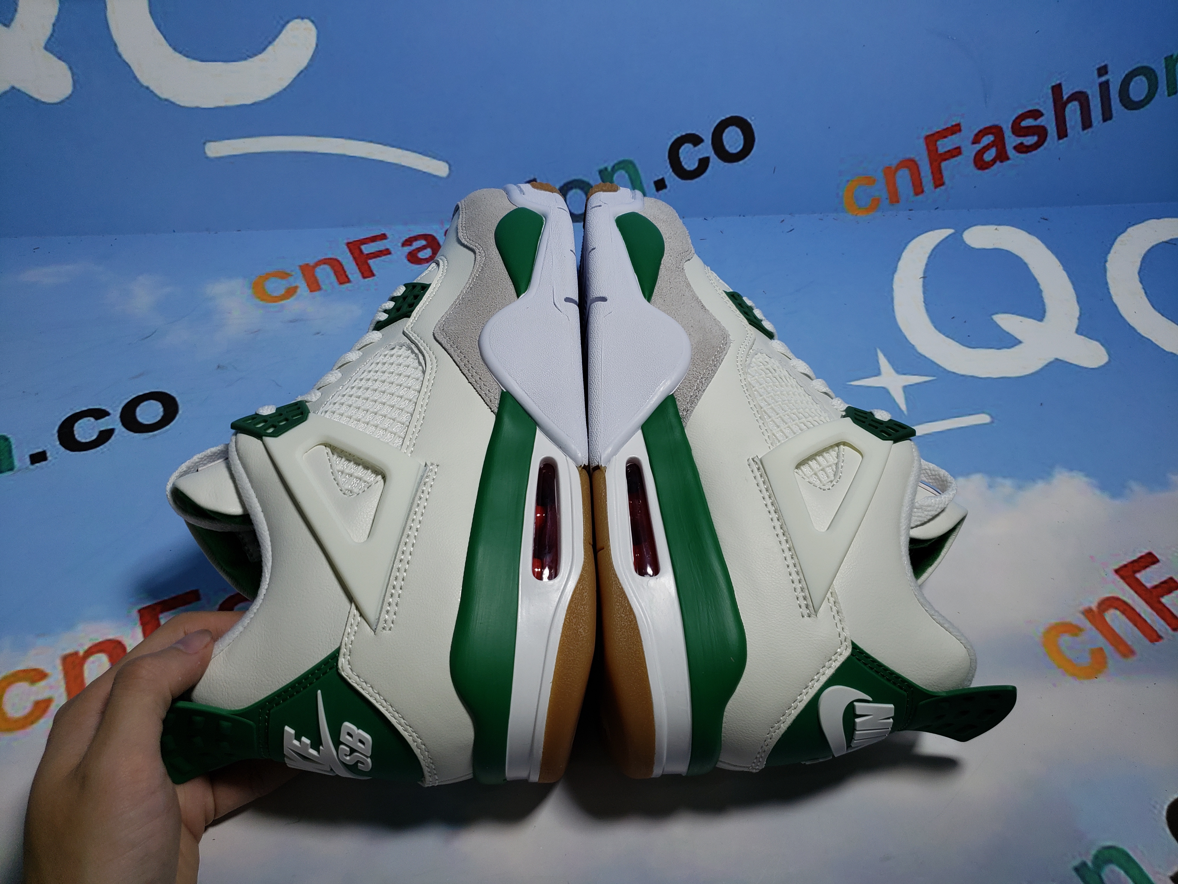 PKGoden Jordan 4 Retro SB Pine Green,DR5415-103