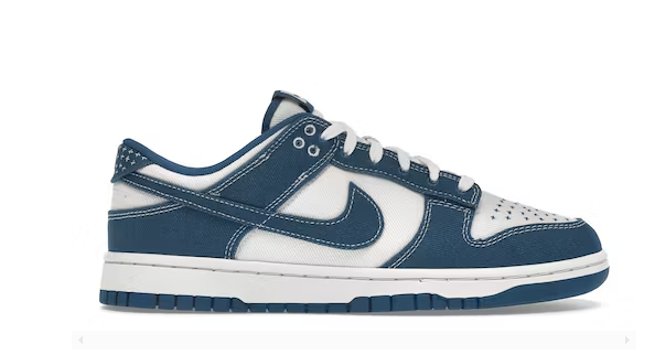 PKGoden Dunk Low Industrial Blue Sashiko  DV0834-101