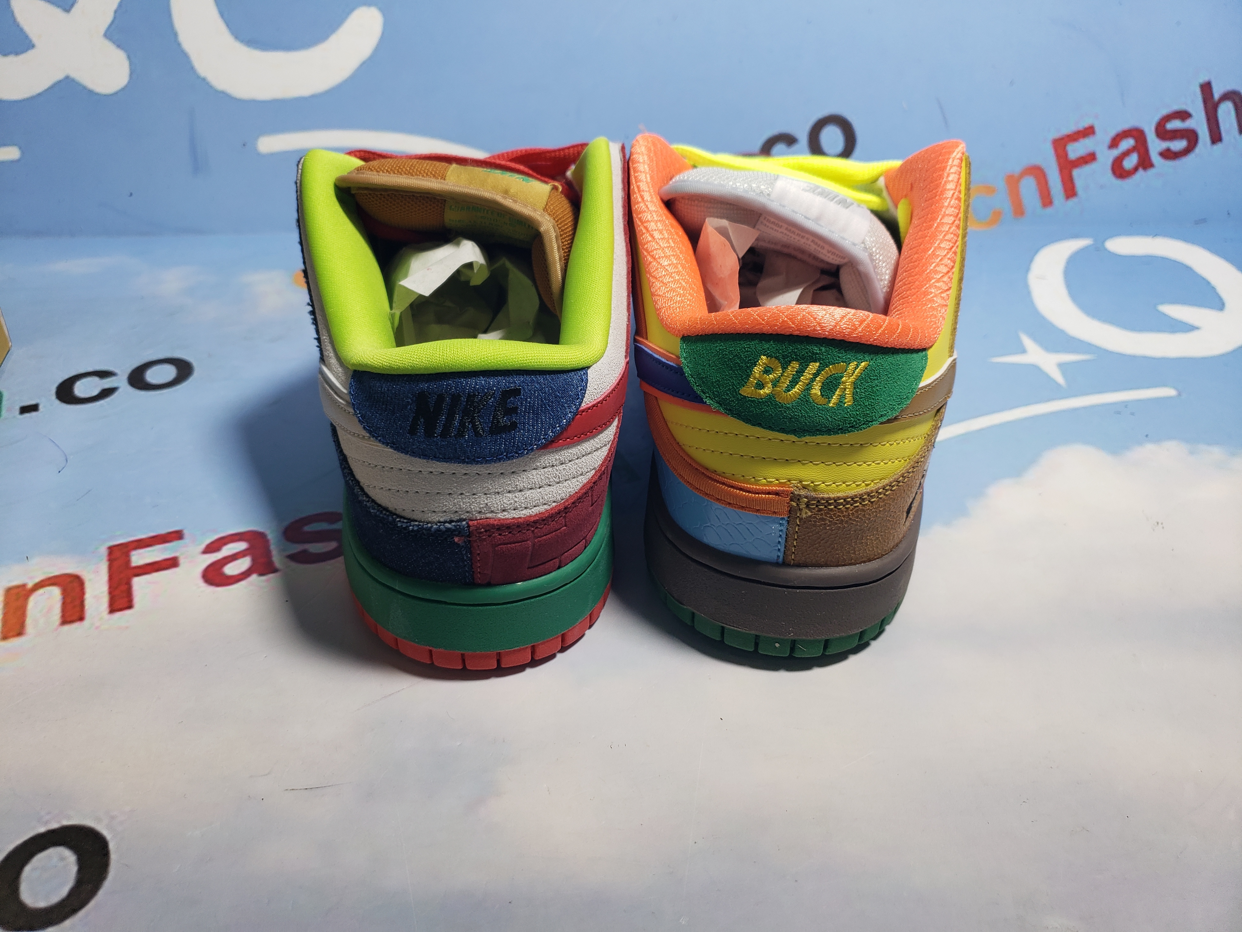 PKGoden SB Dunk Low What the Dunk,318403-141