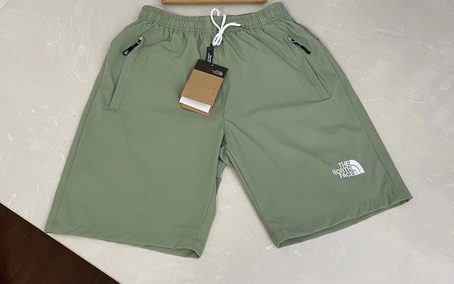 clothes - The North Face Embroidered Couple Quick-dry Cropped Pants