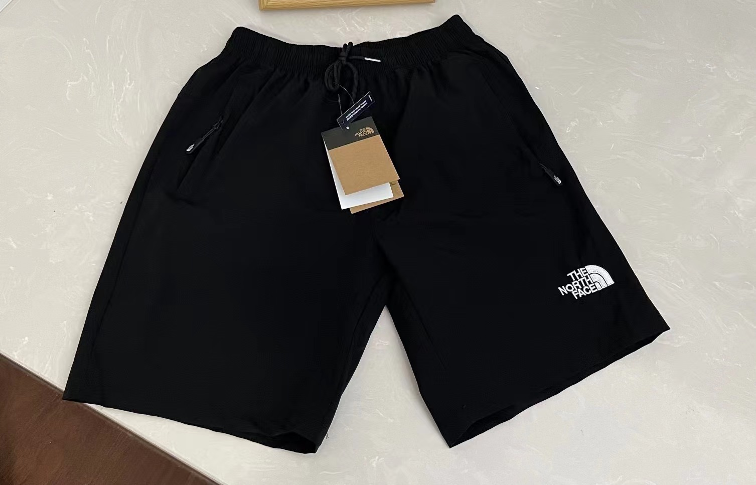 clothes - The North Face Embroidered Couple Quick-dry Cropped Pants