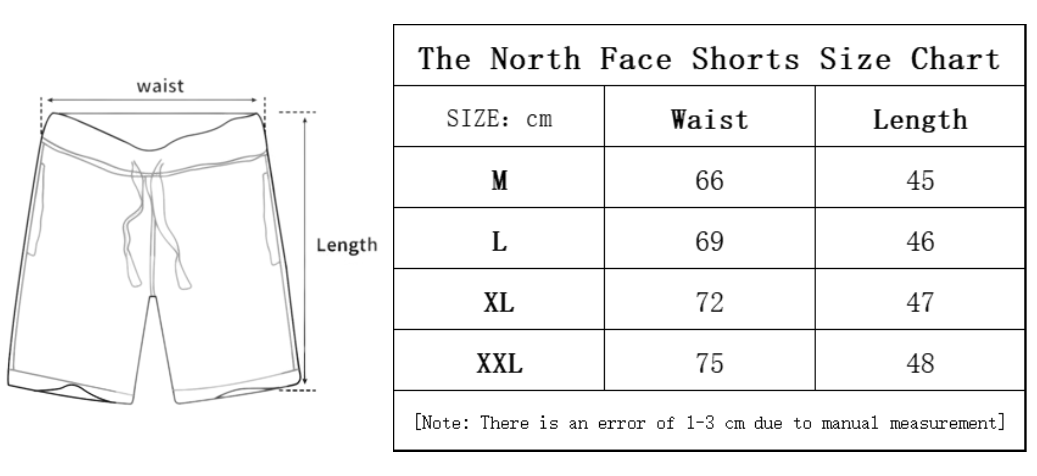 clothes - The North Face Embroidered Couple Quick-dry Cropped Pants