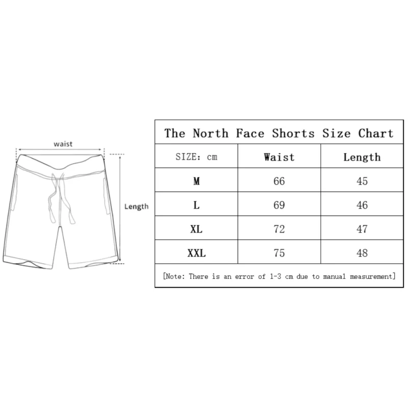 clothes - The North Face Embroidered Couple Quick-dry Cropped Pants