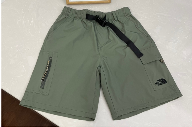 clothes - The North Face heavy industry belt woven men's and women's same style three-dimensional pocket overalls shorts