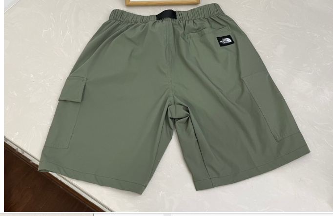clothes - The North Face heavy industry belt woven men's and women's same style three-dimensional pocket overalls shorts