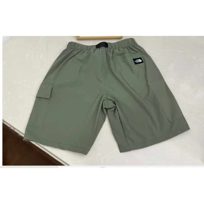 clothes - The North Face heavy industry belt woven men's and women's same style three-dimensional pocket overalls shorts