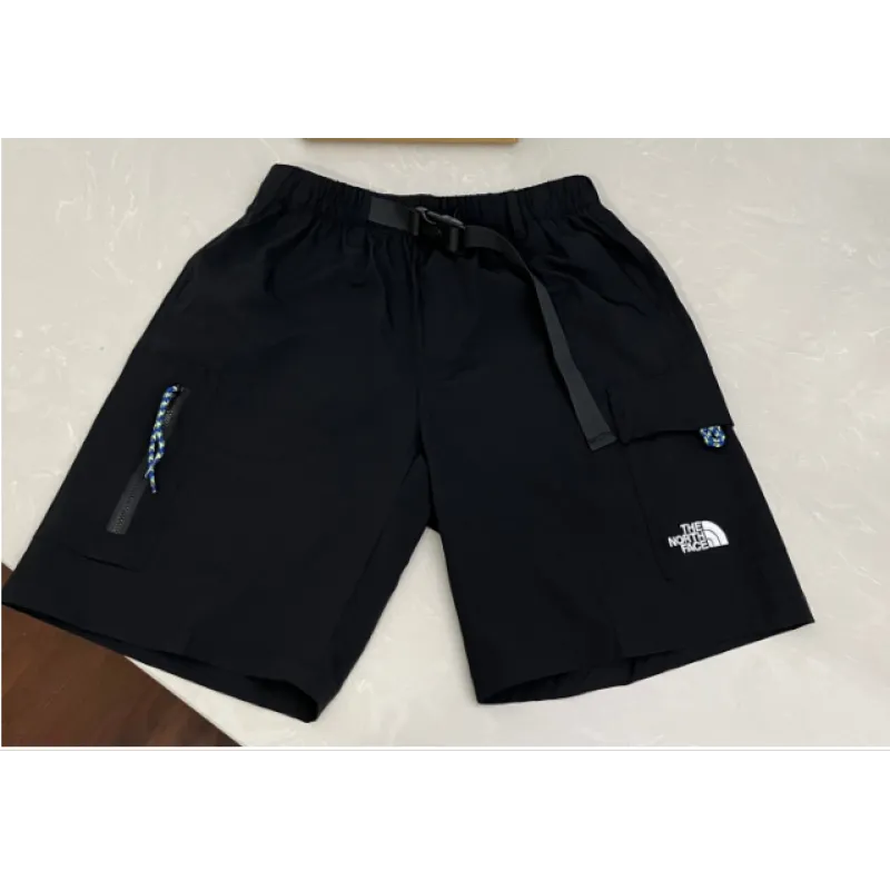clothes - The North Face heavy industry belt woven men's and women's same style three-dimensional pocket overalls shorts