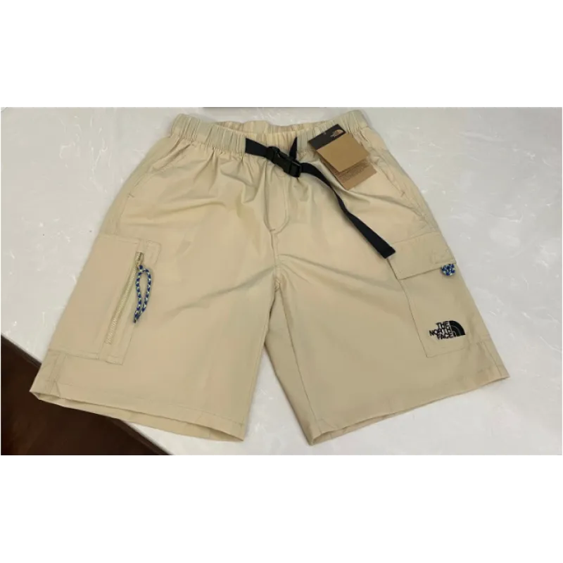 clothes - The North Face heavy industry belt woven men's and women's same style three-dimensional pocket overalls shorts
