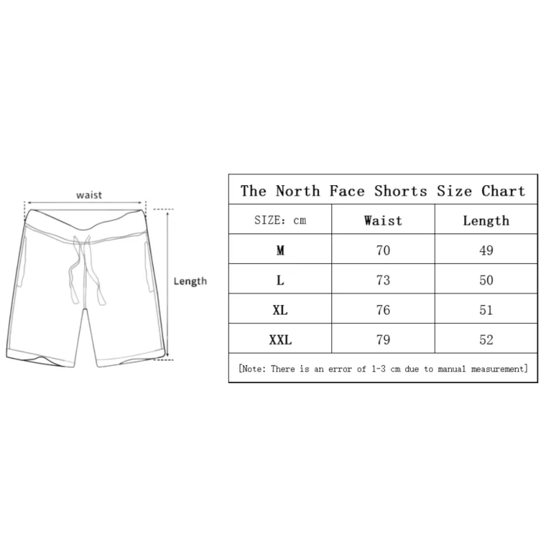 clothes - The North Face heavy industry belt woven men's and women's same style three-dimensional pocket overalls shorts