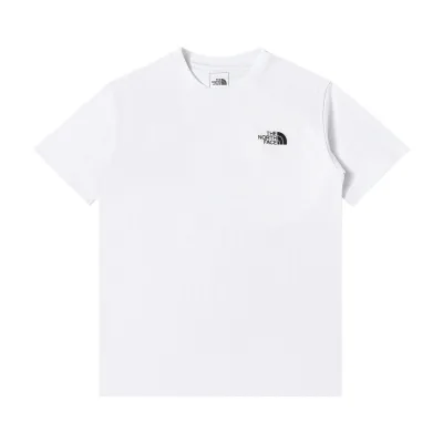 clothes - THE NORTH FACE Polar Bear Series Kurzarm-Pullover-T-Shirt mit Rundhalsausschnitt und Logo-Print für Männer und Frauen 01