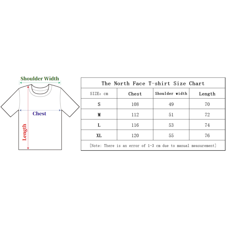 clothes - THE NORTH FACE Polar Bear Series Kurzarm-Pullover-T-Shirt mit Rundhalsausschnitt und Logo-Print für Männer und Frauen