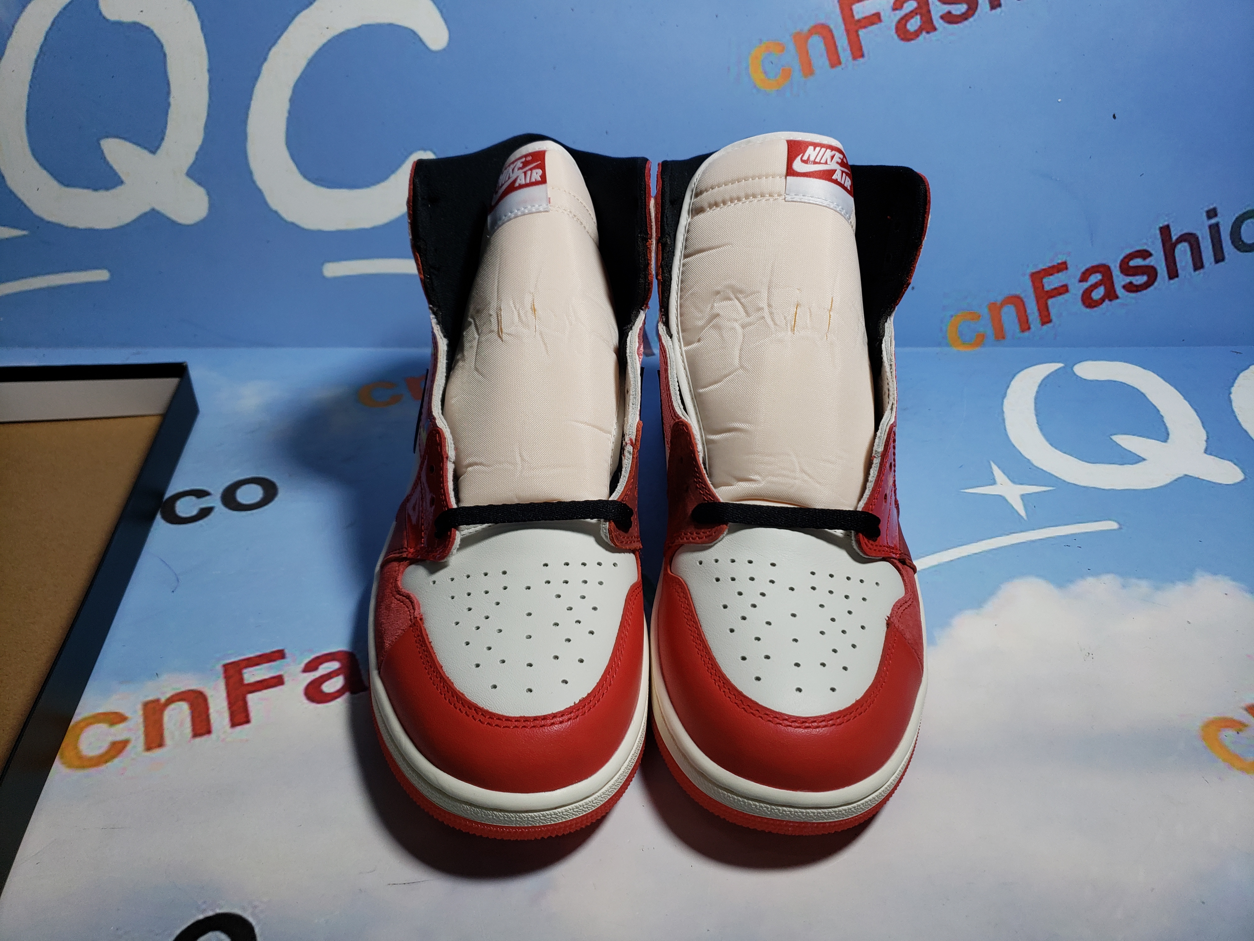 PKGoden Jordan 1 High OG Spider-Man Across the Spider-Verse,DV1748-601