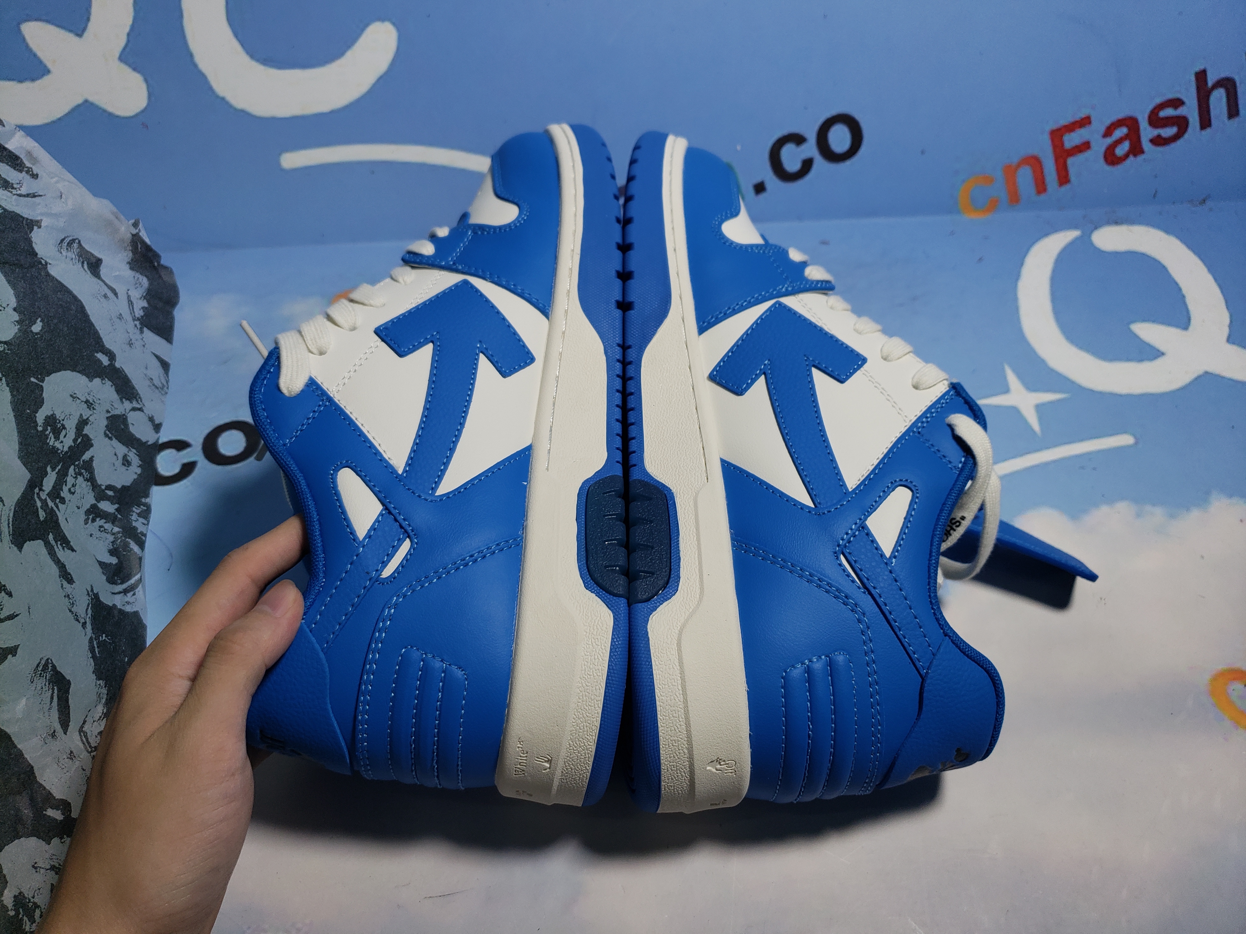 PKGoden OFF-WHITE Out Of Office Blue,OMIA189 C99LEA00 14501