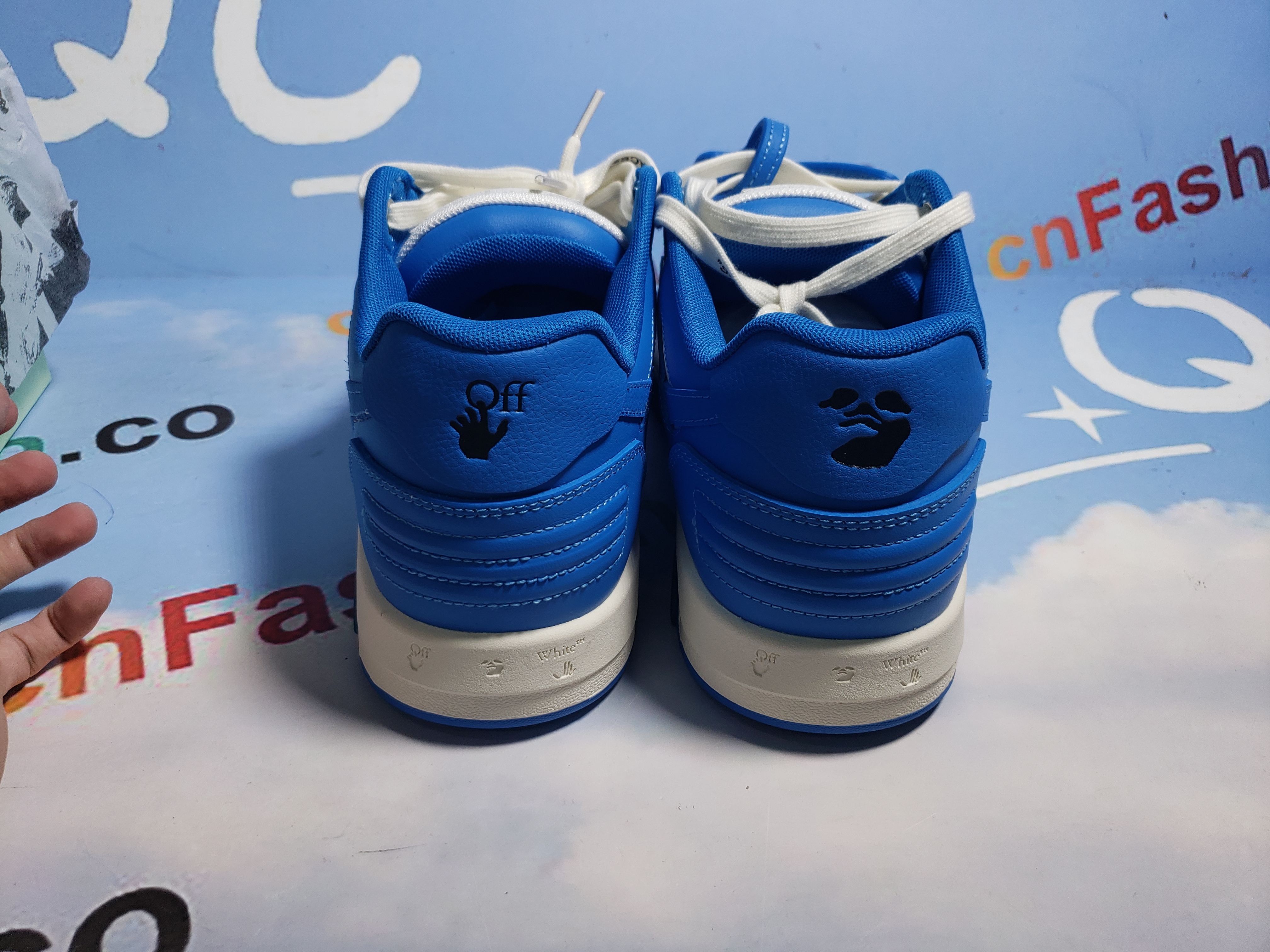 PKGoden OFF-WHITE Out Of Office Blue,OMIA189 C99LEA00 14501