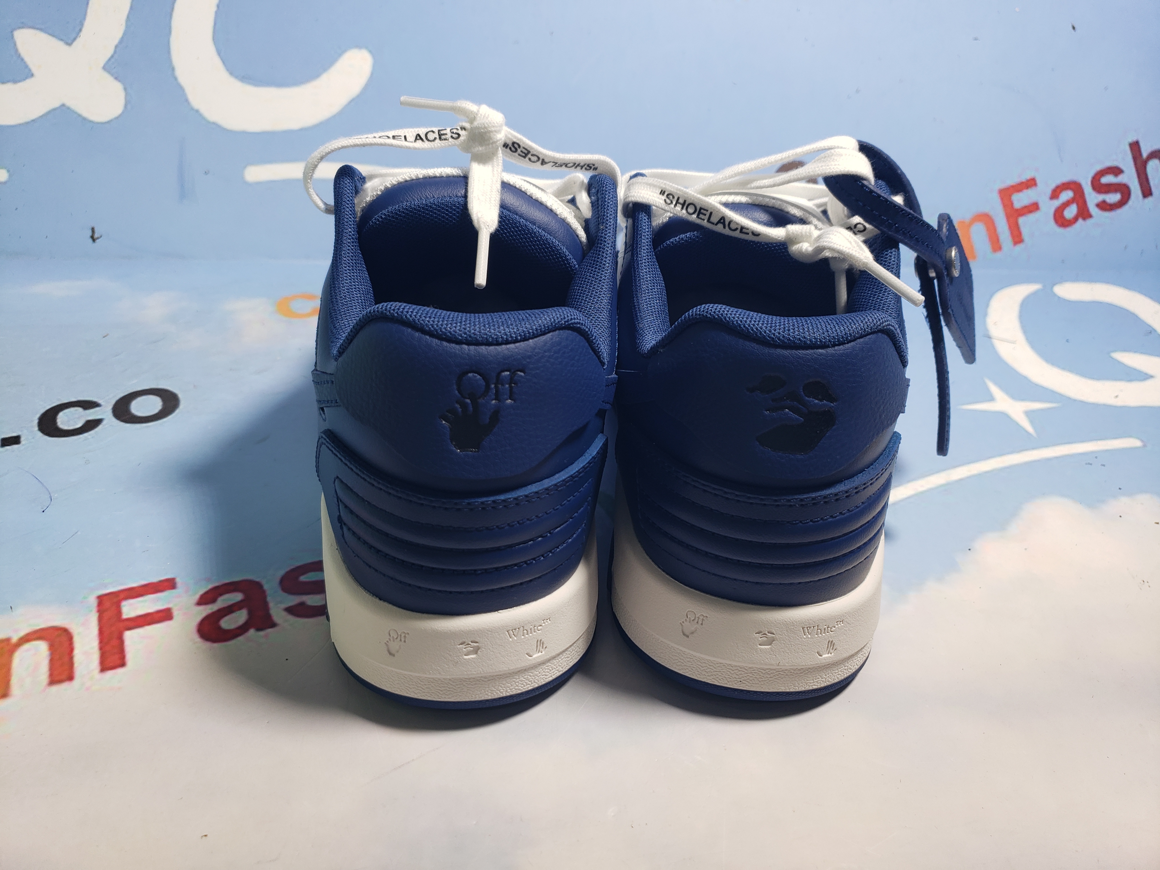 PKGoden OFF-WHITE Out Of Office Diamond Blue,OMIA189 C99LEA00 10142