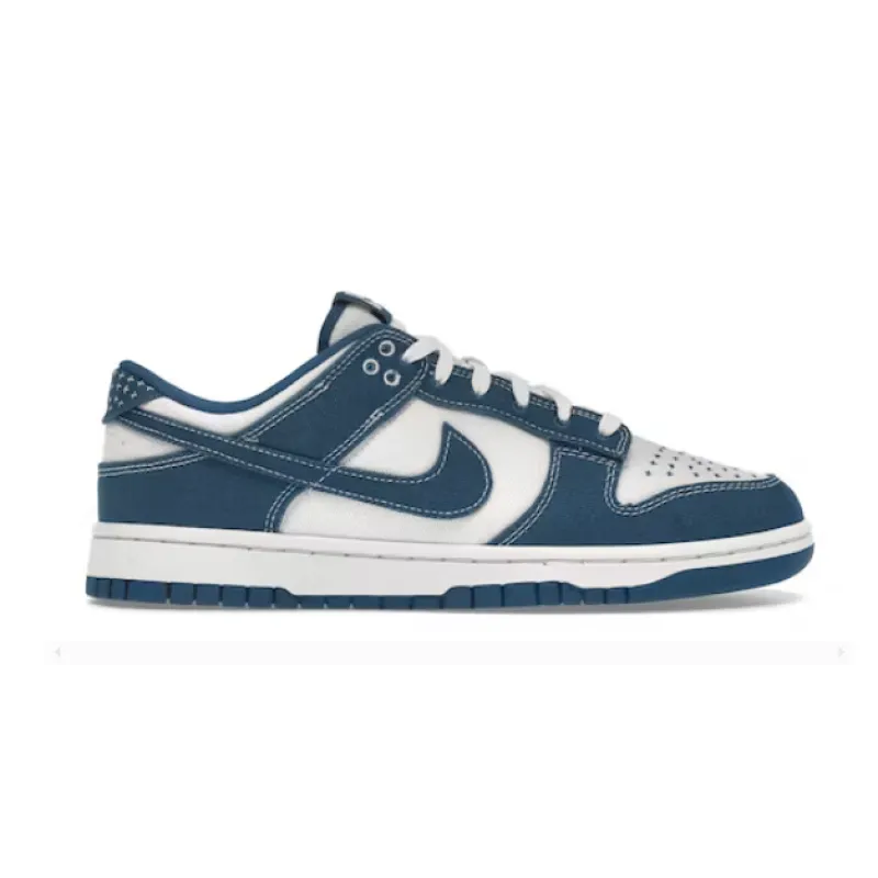OG Dunk Low Industrial Blue Sashiko,DV0834-101