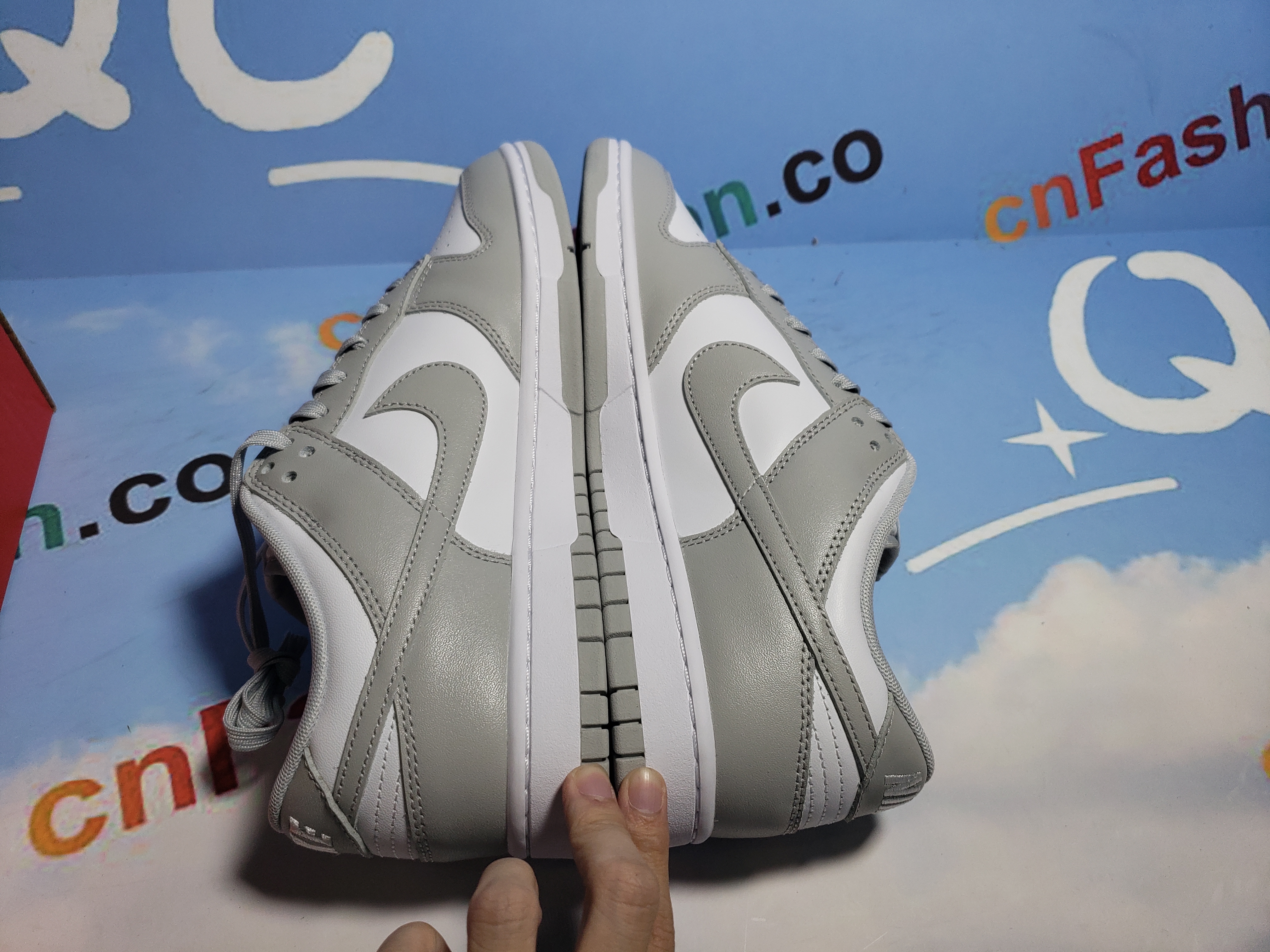 PKGoden Dunk Low Grey Fog,DD1391-103