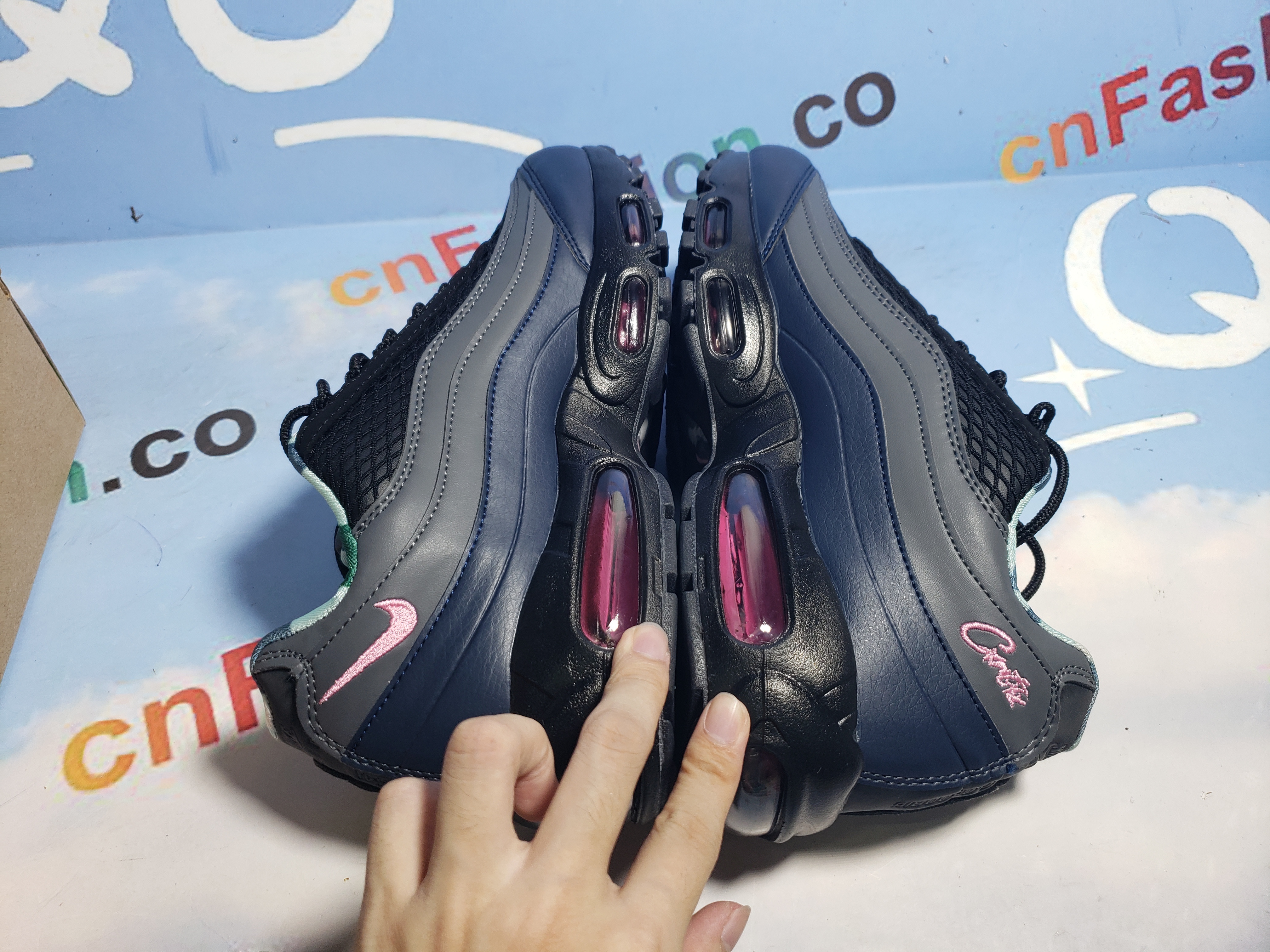 OG Air Max 95 SP Corteiz Pink Beam,FB2709-001