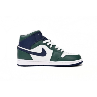 OG Jordan 1 Mid SE Seahawks (Women's)，DZ5326-300 01