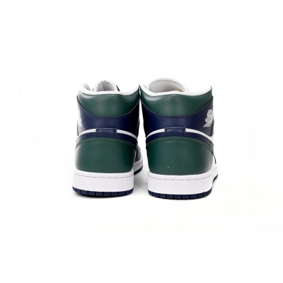 OG Jordan 1 Mid SE Seahawks (Women's)，DZ5326-300 02