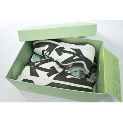 PKGoden OFF-WHITE Out Of Office Military Green White,OLIA18 9S23LEA00 15901 02