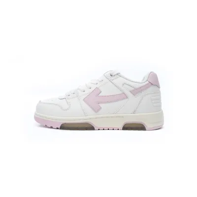 PKGoden OFF-WHITE Out Of Office Light Pink White,OFIA259 F21LEA00 10130 02