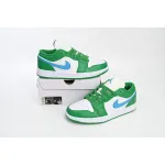 BMLin Jordan 1 Low Lucky Green Aquatone (Women's), DC0774-304
