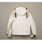 The North Face Black and Milk White Color Matching