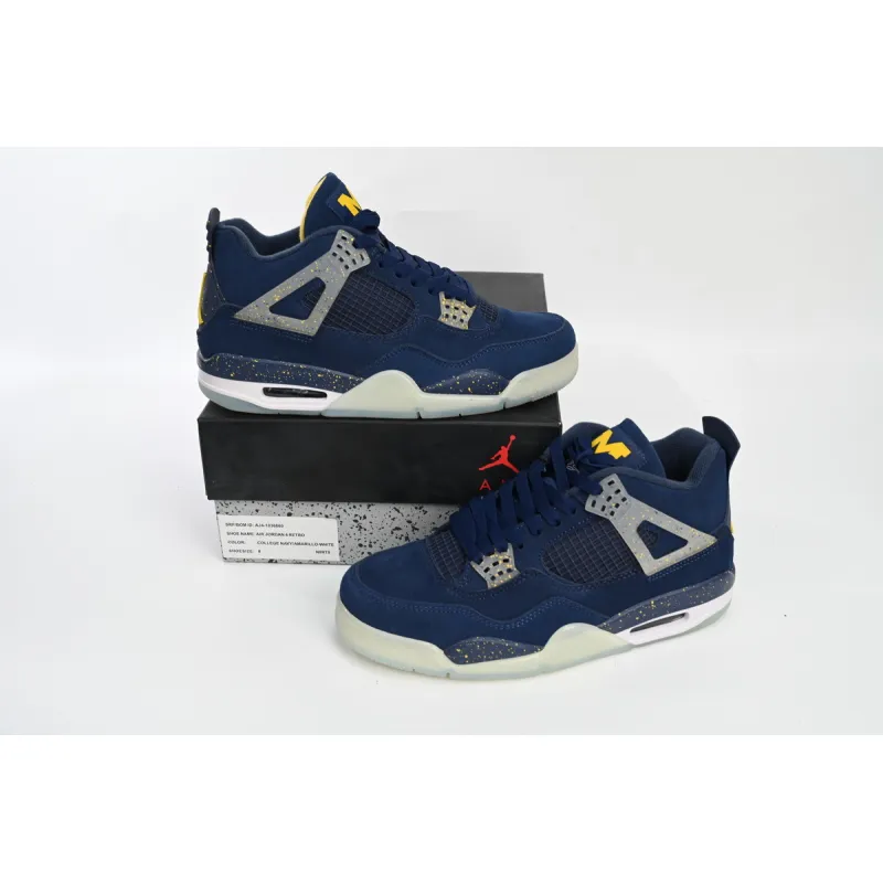 PKGoden Jordan 4 Retro University of Michigan,1036660
