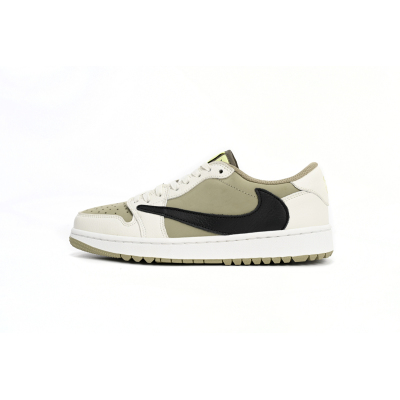 OG Jordan 1 Retro Low Golf Travis Scott Neutral Olive,FZ3124-200 01