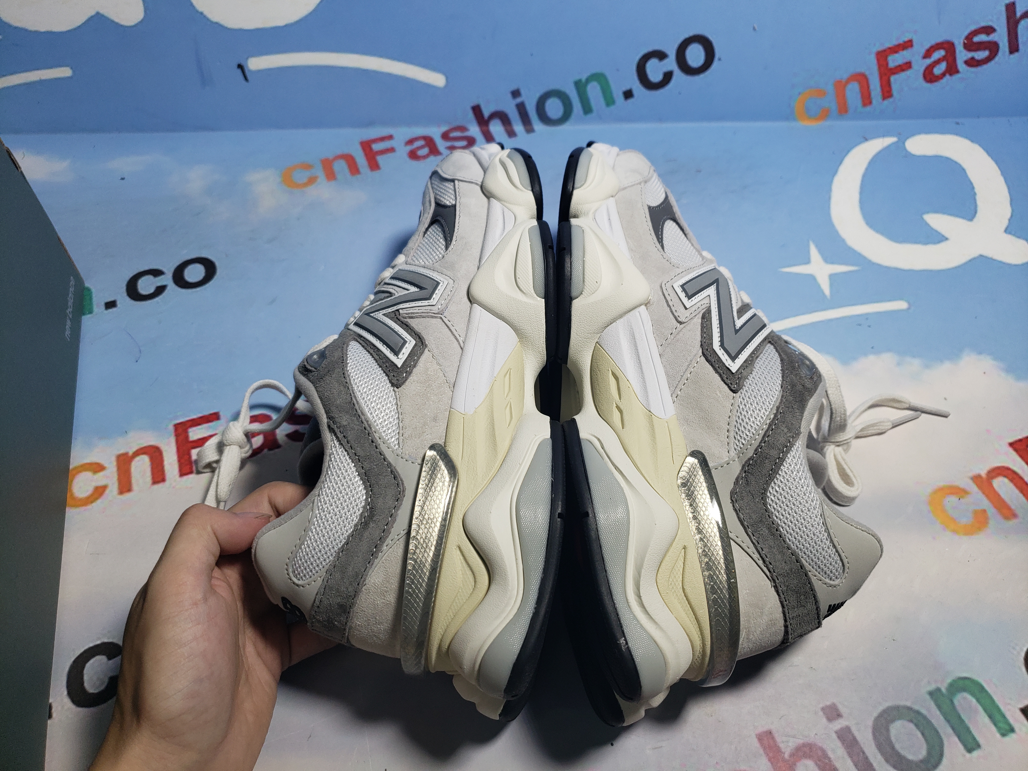 PKGoden New Balance 9060 Sea Rice Grey,U9060GRY