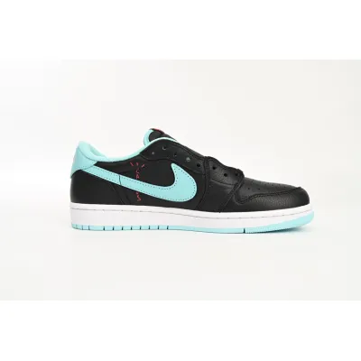 PKGoden Jordan 1 Retro Low Bang Black Blue,DM7866-400 01