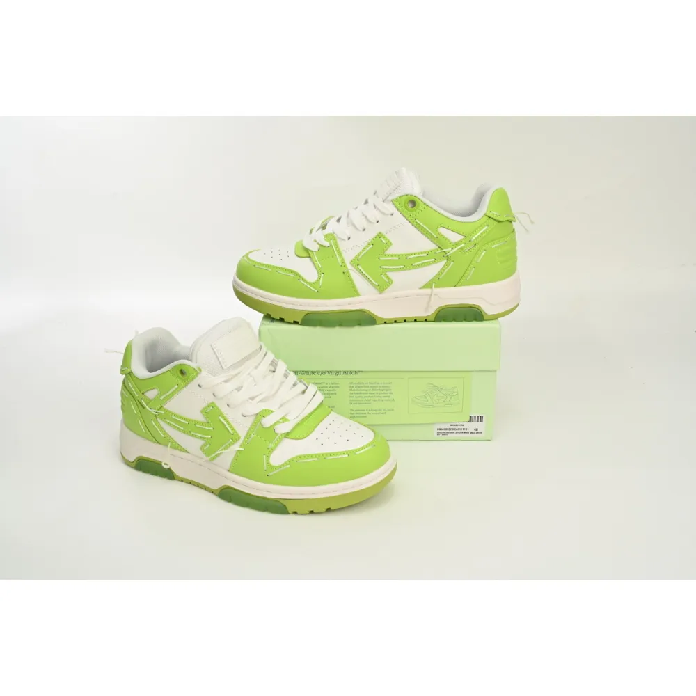 PKGoden OFF-WHITE Out Of Green And White Limit,OMIA189S 23LEA111 1111 