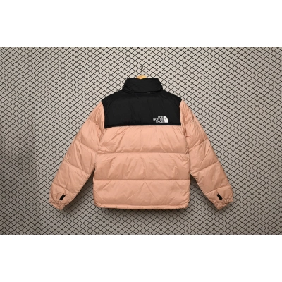 The North Face Splicing White And Pink 02