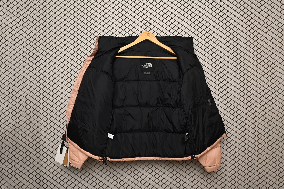 The North Face Splicing White And Pink