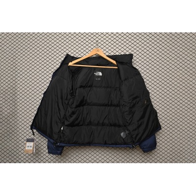The North Face Splicing White And Navy 02