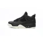 PKGoden Jordan 4 Retro Pony Hair Black,819139-010