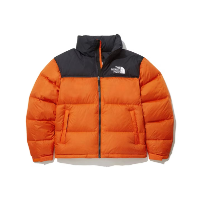Kids The North Face Splicing Orange 01