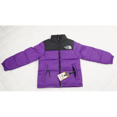 Kids The North Face Black and Blackish Purple 01